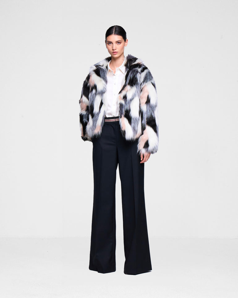 Silvian Heach Pelliccia faux fur multicolor