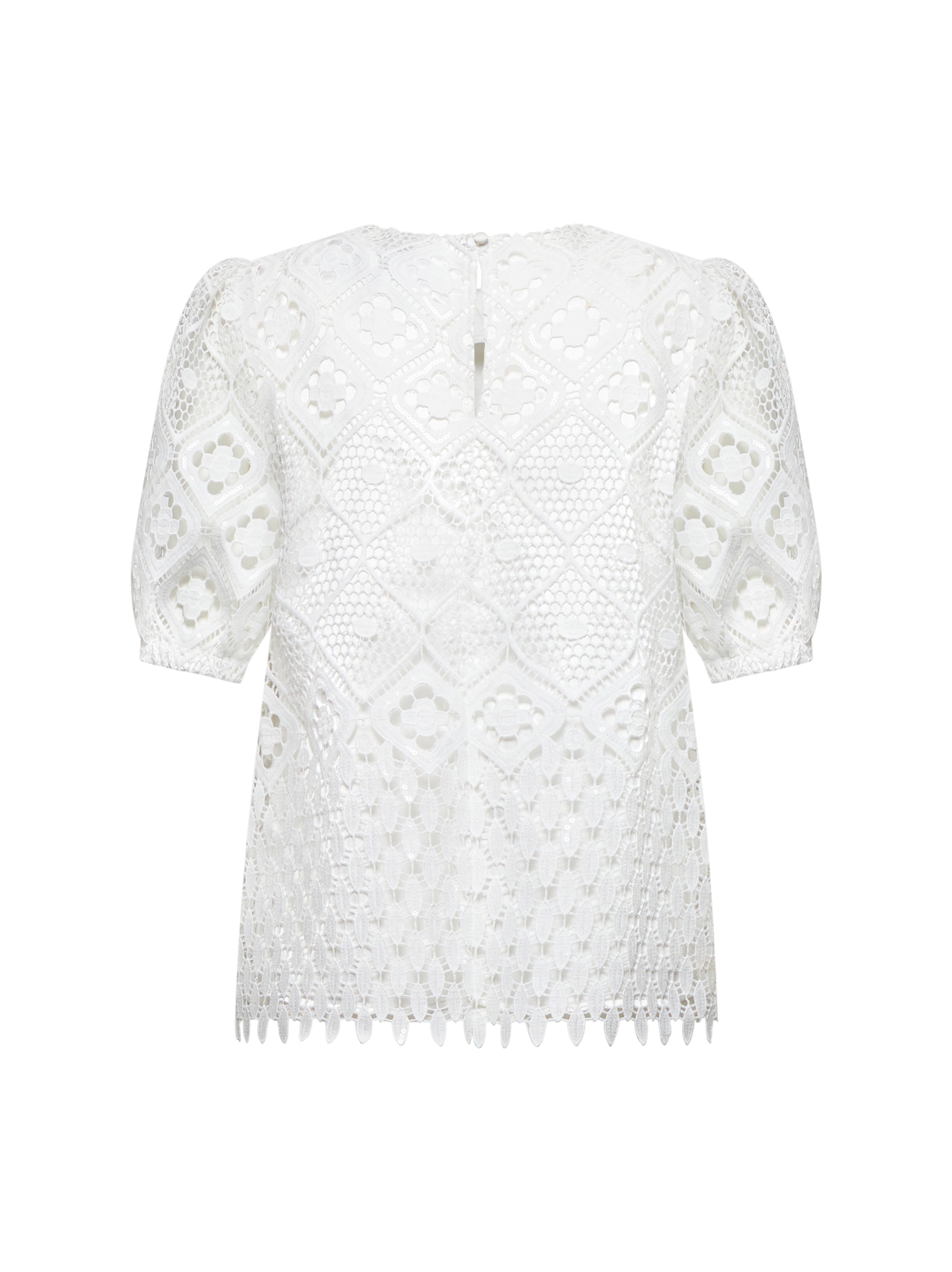 Sangallo lace blouse