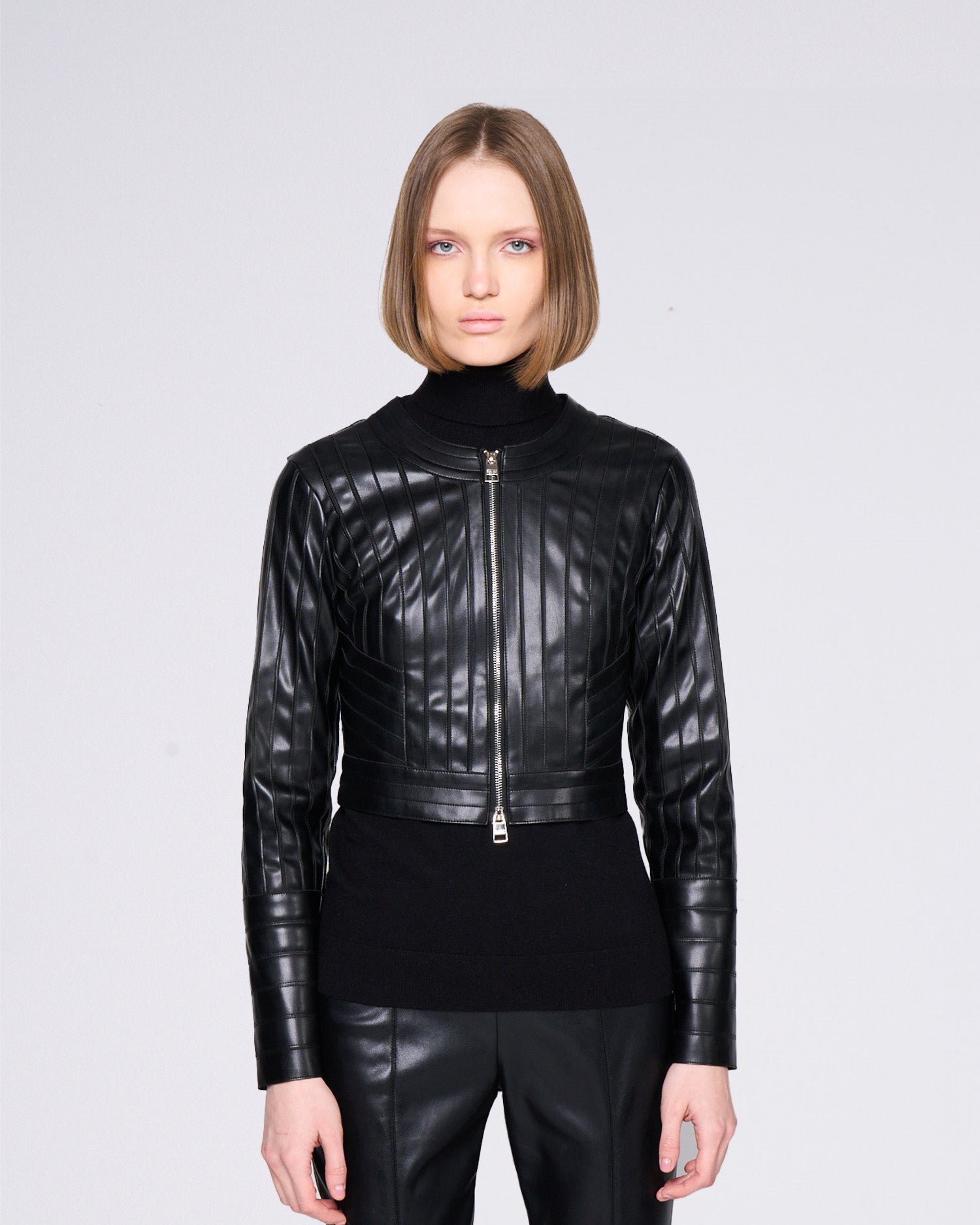 Faux leather jacket Silvian Heach