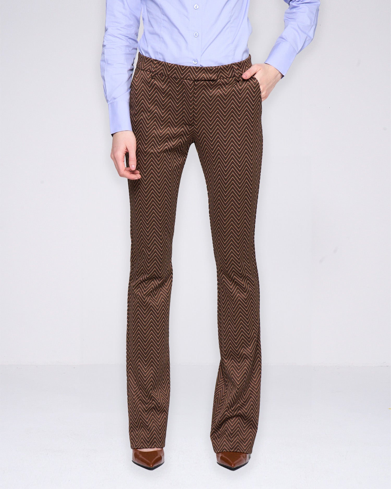 Silvian Heach Pantaloni flare a fantasia