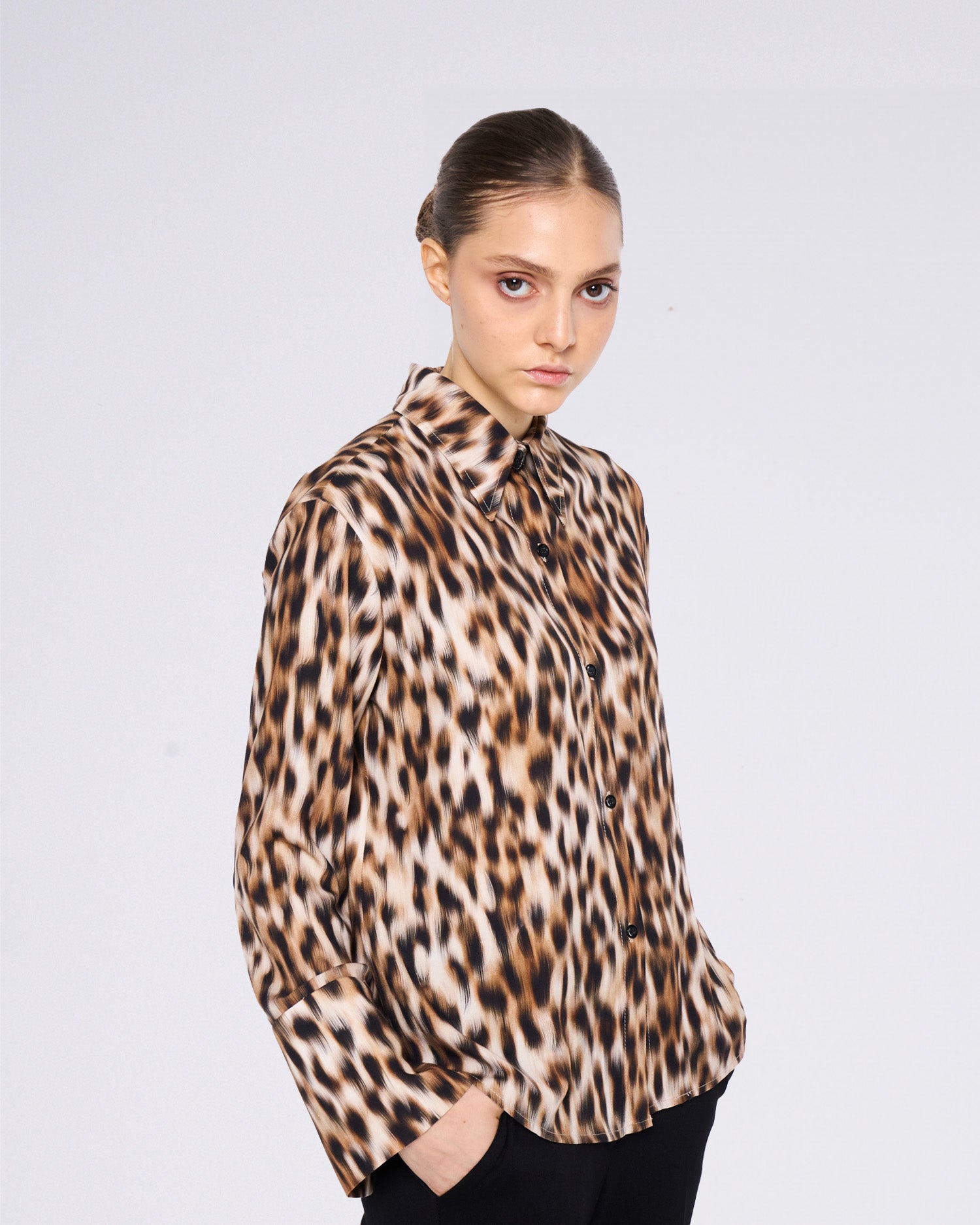 Silvian Heach Camicia leopardata