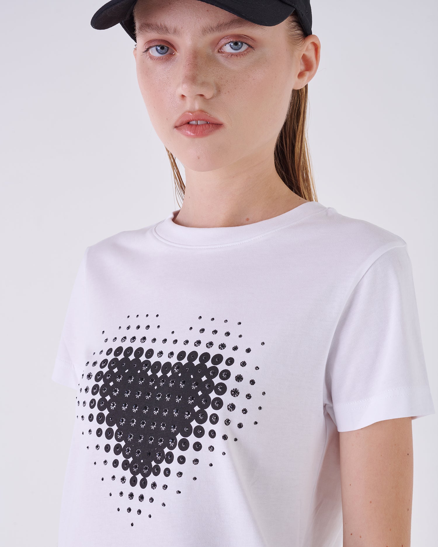 Silvian Heach T-shirt con stampa a cuore