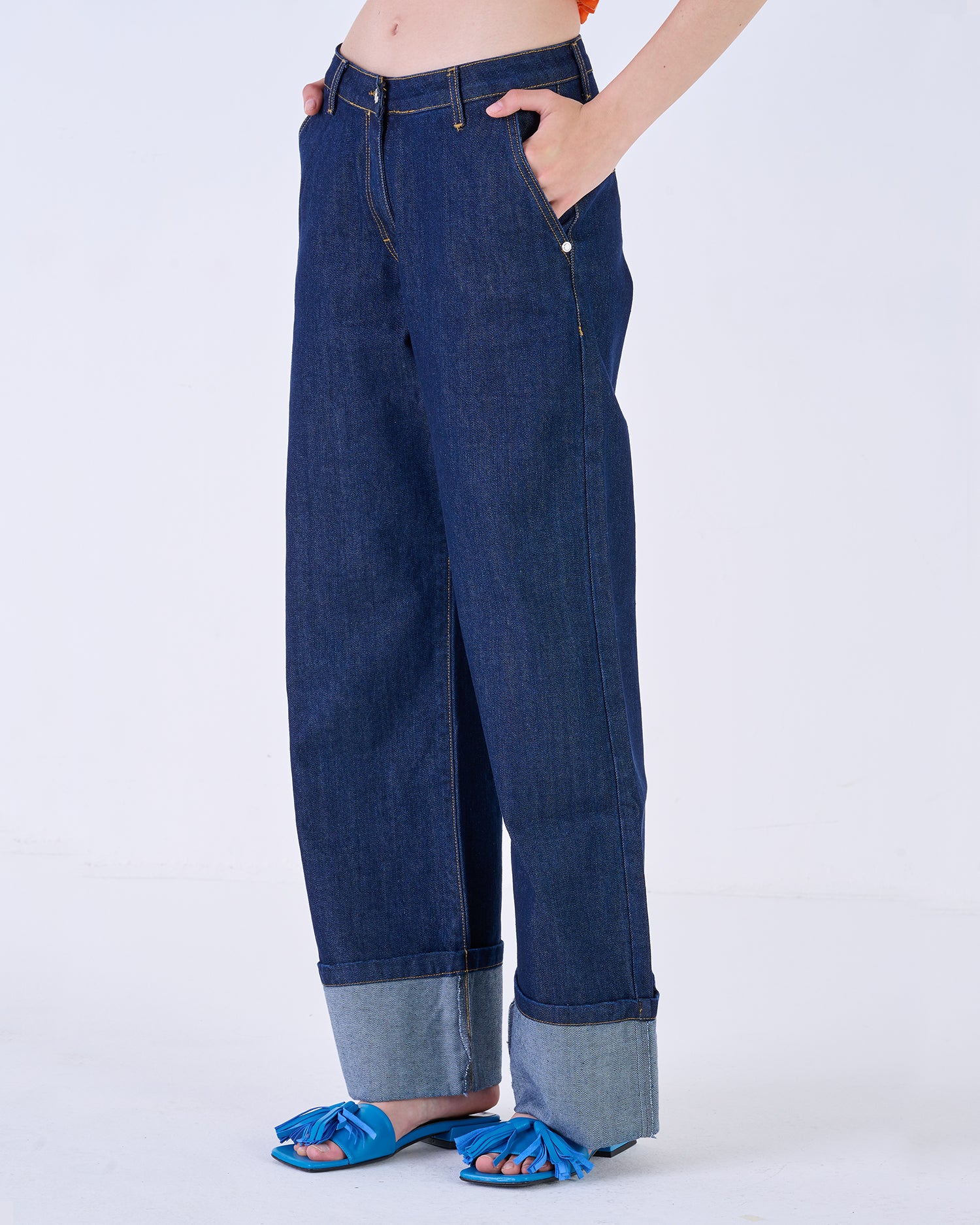 Silvian Heach Jeans con risvolto