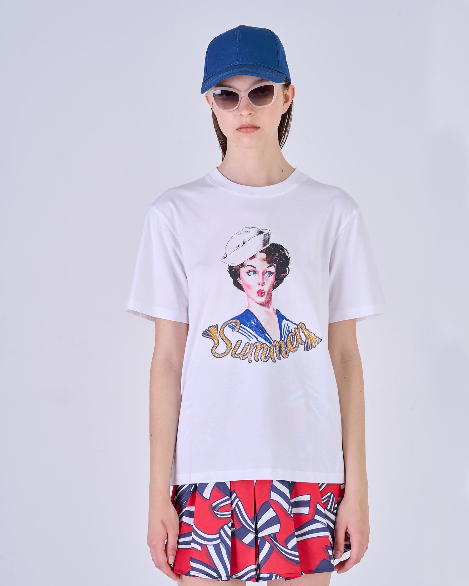 Silvian Heach T-shirt con stampa Sailor