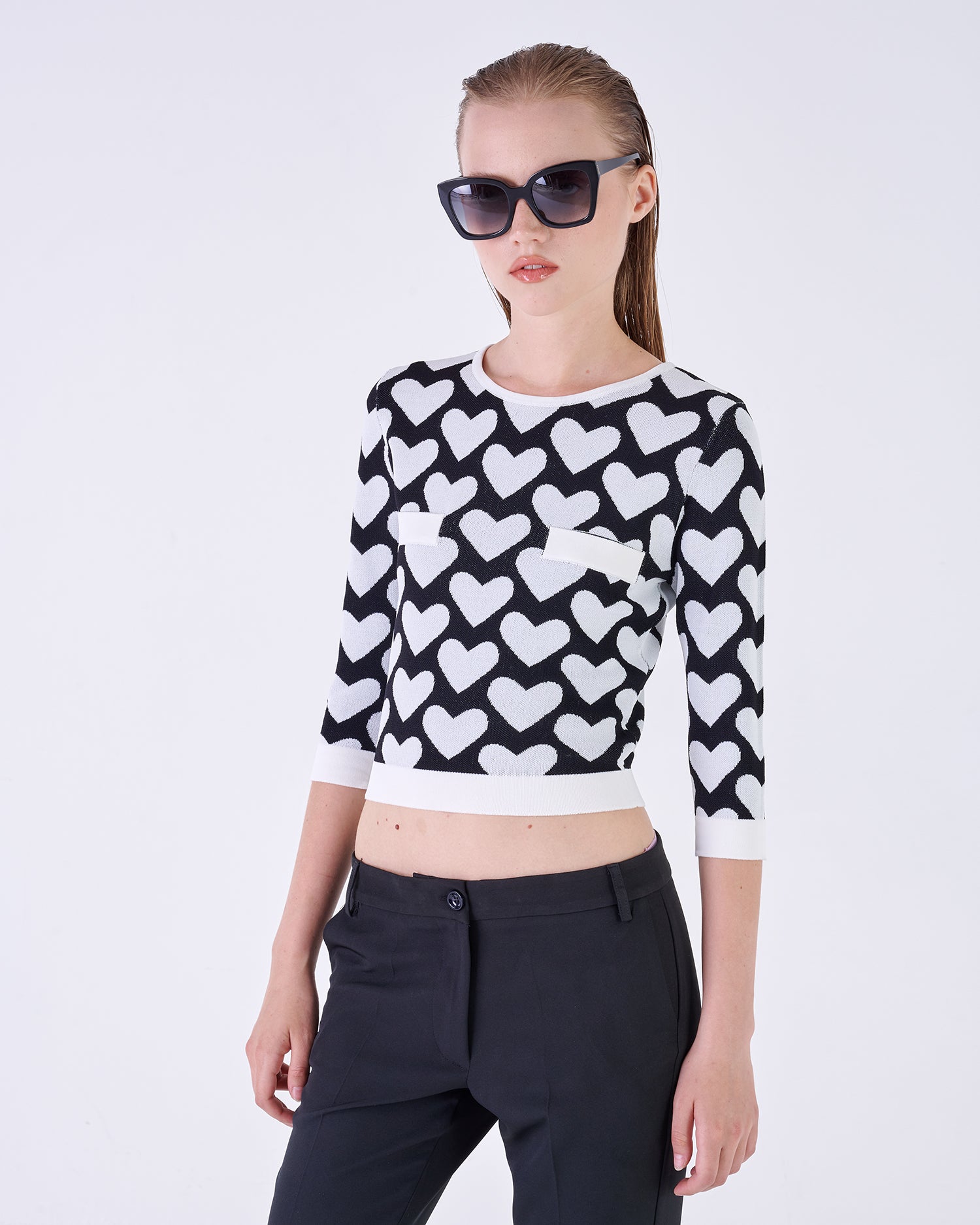 Silvian Heach Maglia crop