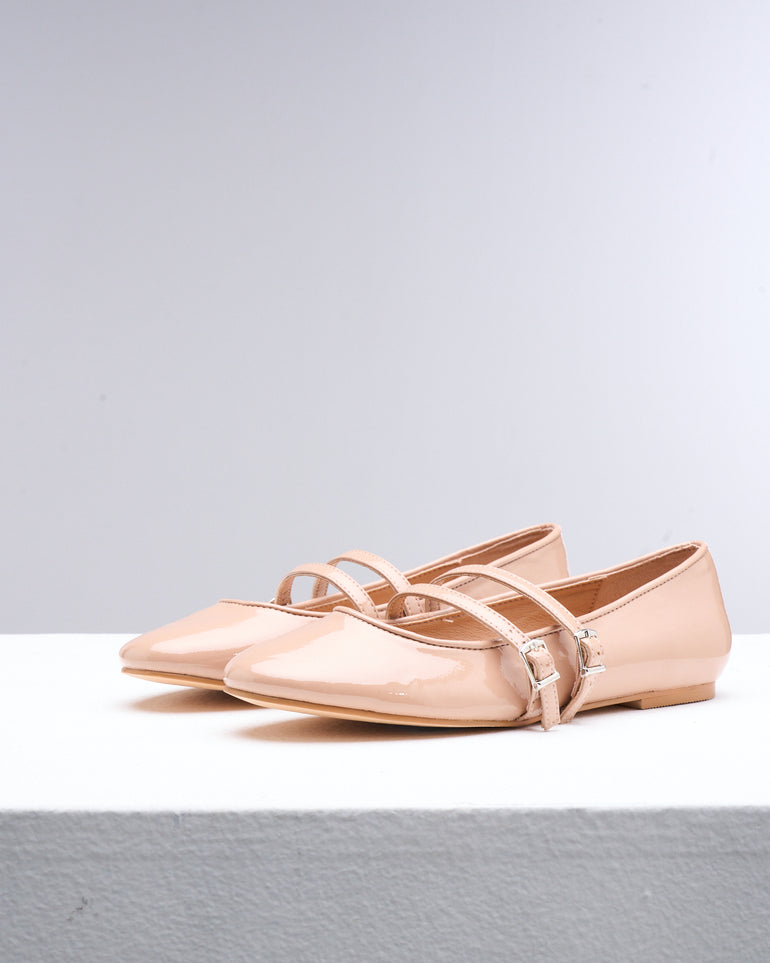 Silvian Heach Ballerine effetto vernice