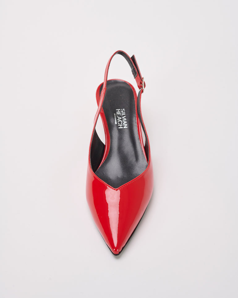 Silvian Heach Décolleté slingback in vernice