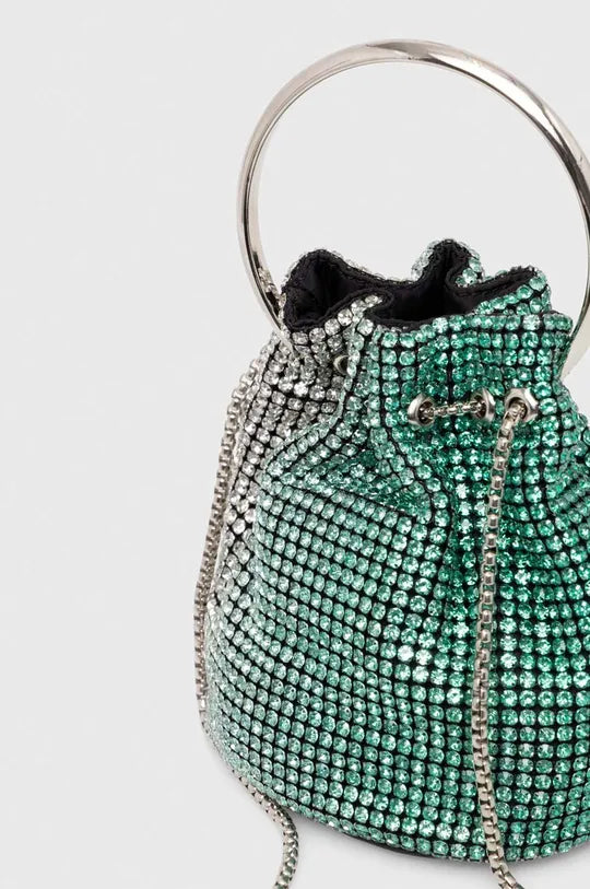 Silvian Heach Mini borsa a secchiello in strass